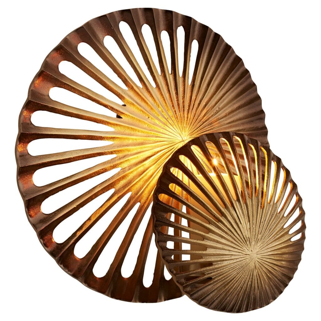 Cyan Design 11315 Antique Brass Spatial Wall Decor - Modern Home & Office Decoration for Living Room, Bedroom, or Entryway