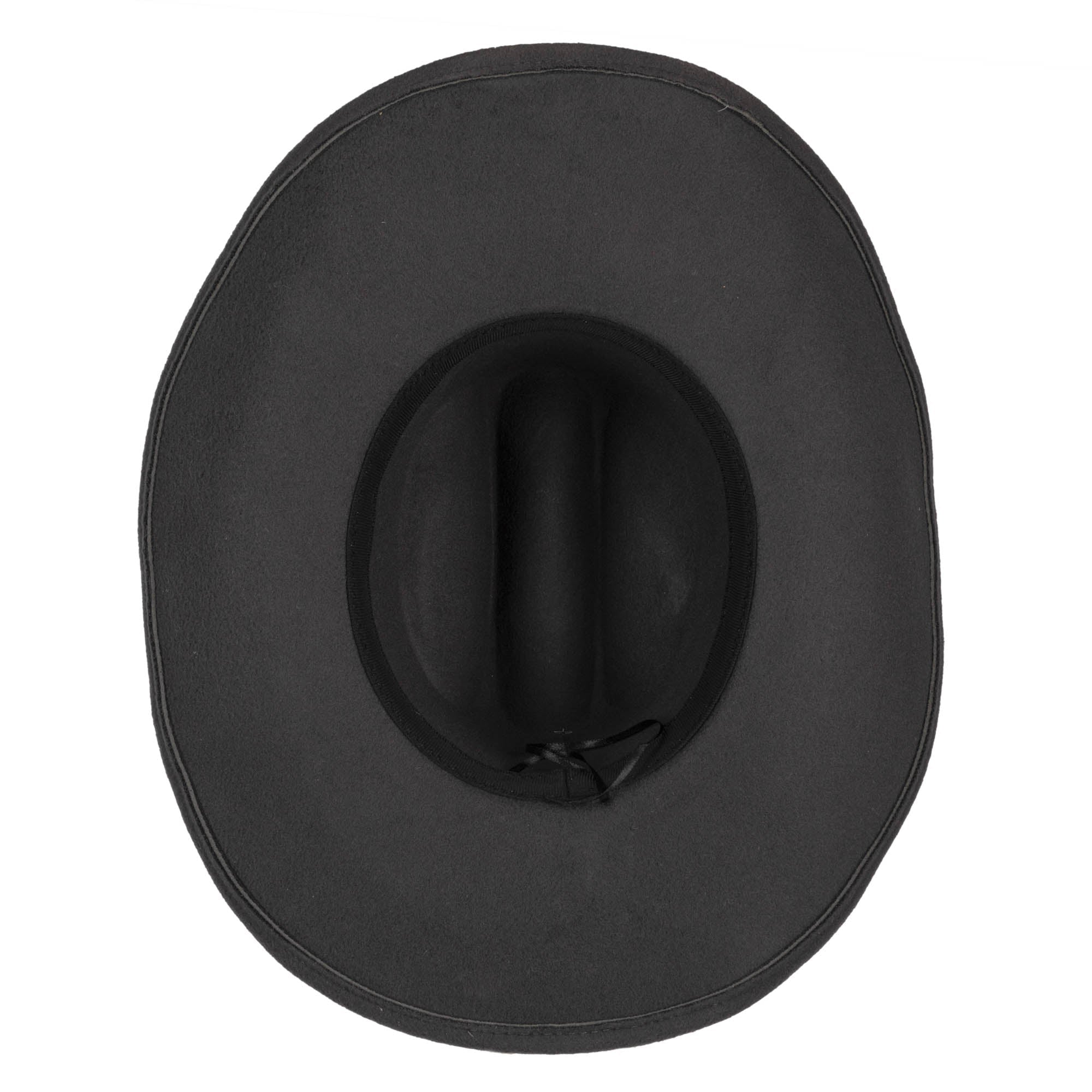 Premium Faux Felt Cowboy Hat with Cattleman's Crease - Western Style Hat for Men & Women - Perfect for Rodeo, Country Music Festivals & Outdoor Adventures