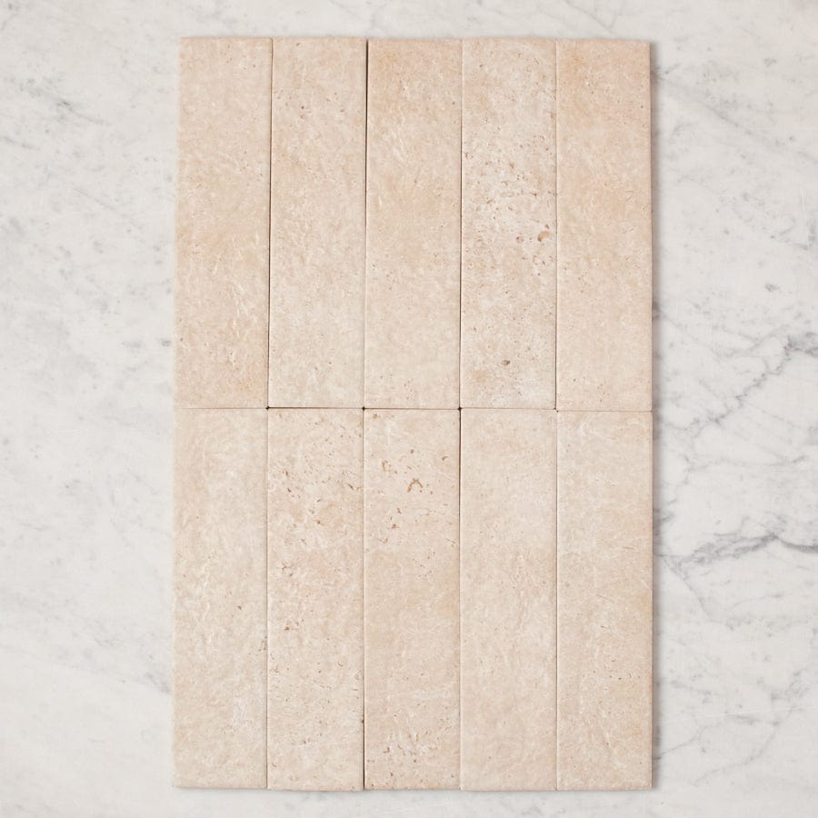 Thirroul Travertine Look Matte Subway Tile - Premium Peel and Stick Backsplash for Kitchen & Bathroom Renovation