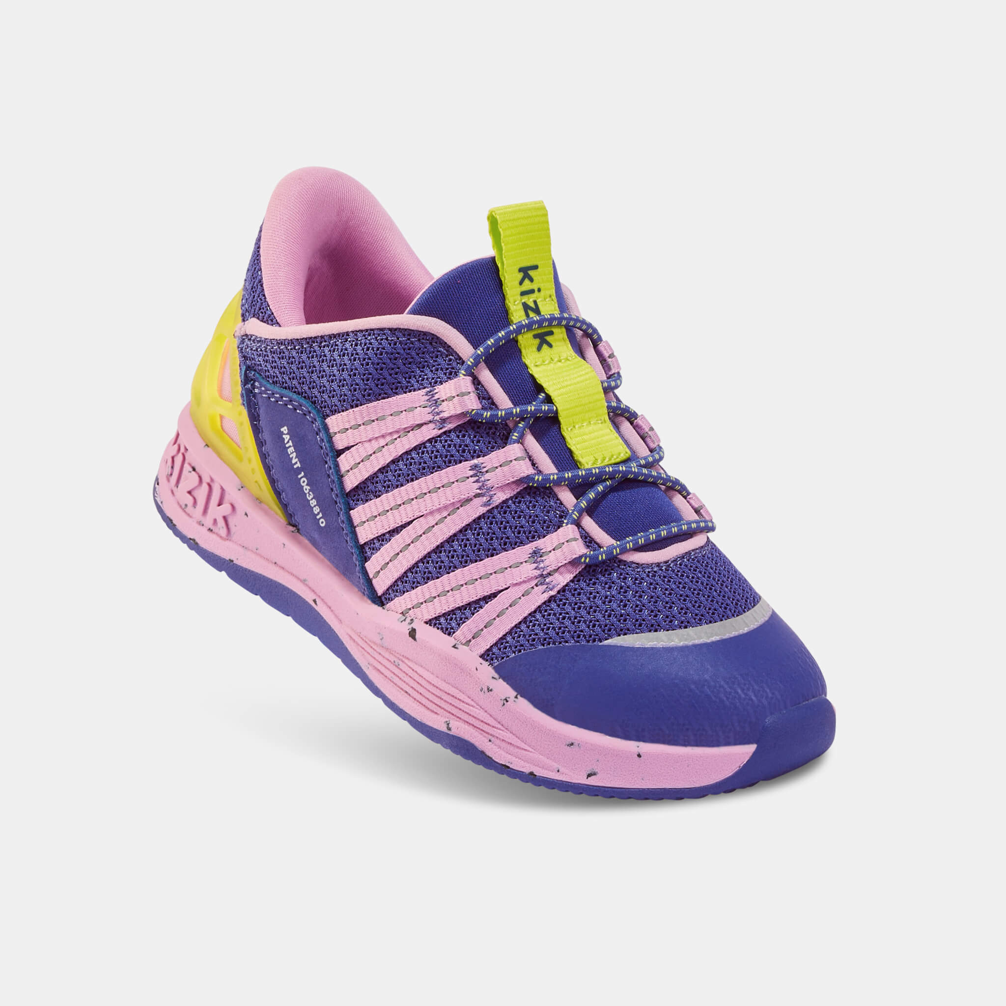 Kids Truckee Sneakers - Royal Blue & Pastel Lavender Casual Shoes for Boys & Girls | Perfect for School, Playground & Everyday Wear