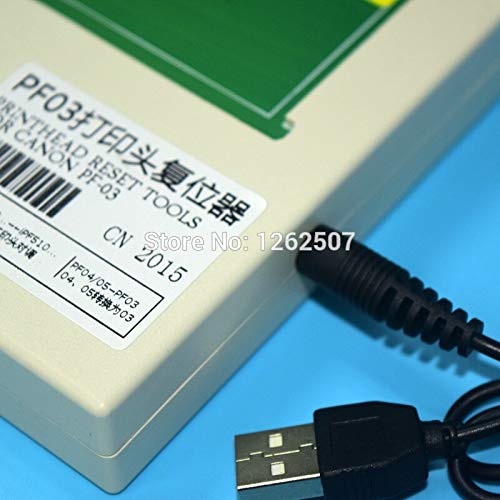 Canon PRTA16206 Printhead Resetter PF-03 - Compatible with IPF500, IPF510, IPF600, IPF605, IPF610, IPF700, IPF710, IPF815, IPF820, IPF825 Printers - Printer Head Reset Tool for Maintenance & Repair