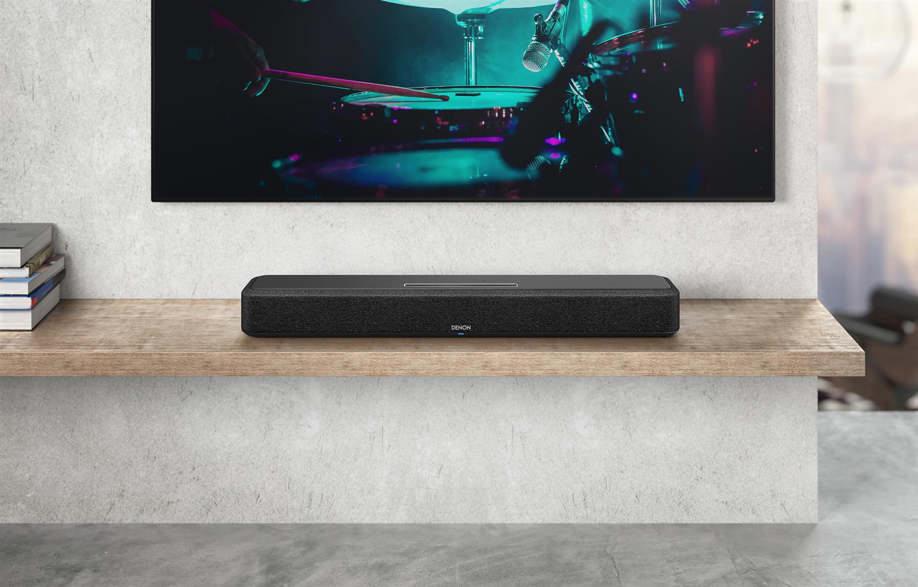 Denon Home Sound Bar 550 - Compact 3D Surround Sound System for TV, Movies & Gaming | Premium Home Theater Audio Experience