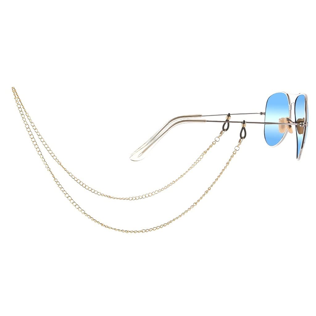 Fashionable Glasses Lanyard & Chain Strap for Eyeglasses & Sunglasses - Adjustable 70CM Length, Stylish Accessory for Work, Travel & Outdoor Activities (Color: A)
