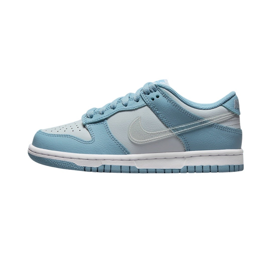 Nike Dunk Low GS Sneakers in Aura Blue - Stylish & Comfortable Shoes for Girls - Perfect for School, Sports & Casual Wear