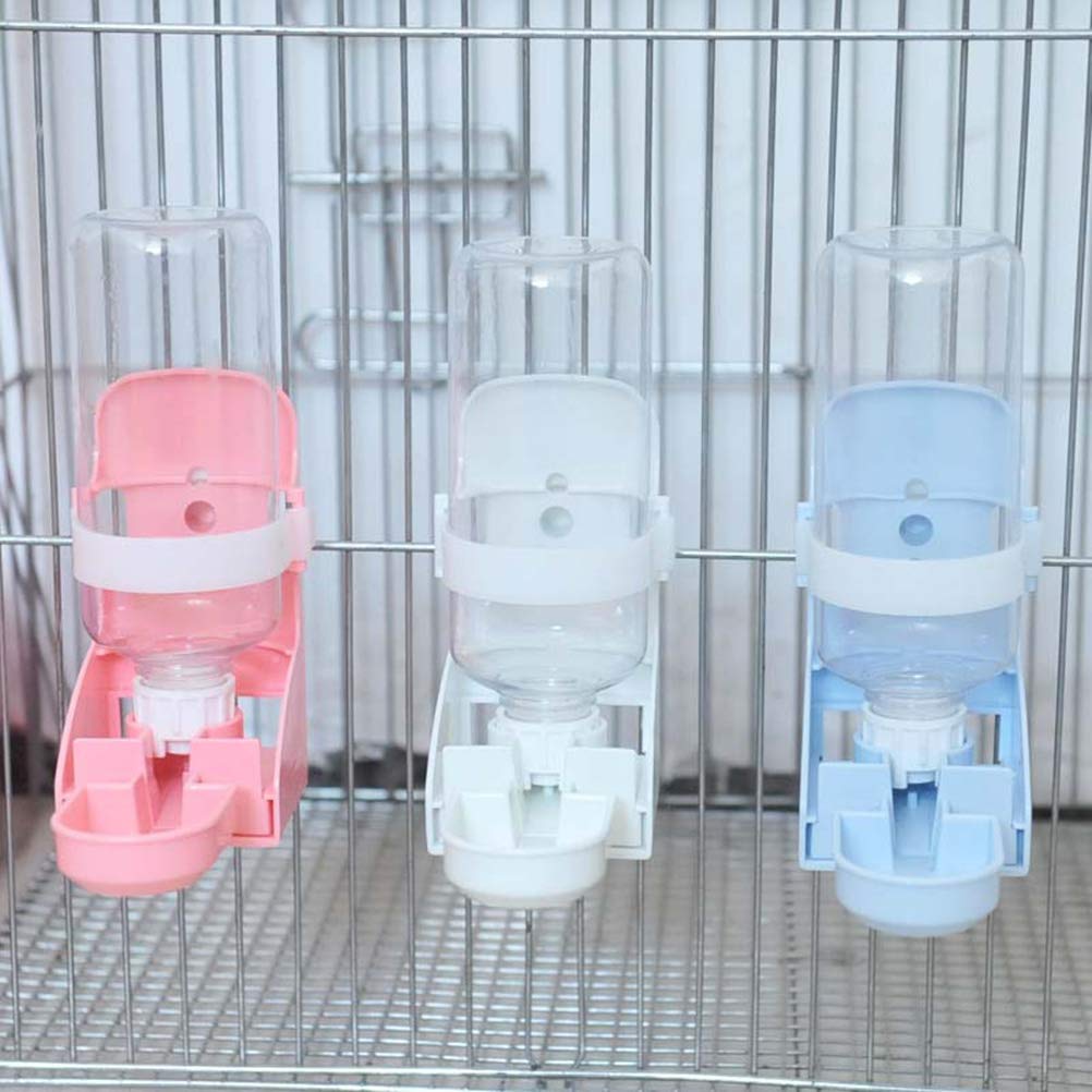 Automatic Pet Water Bottle - Gravity Feeder for Dogs, Cats & Hamsters - Home & Travel Use