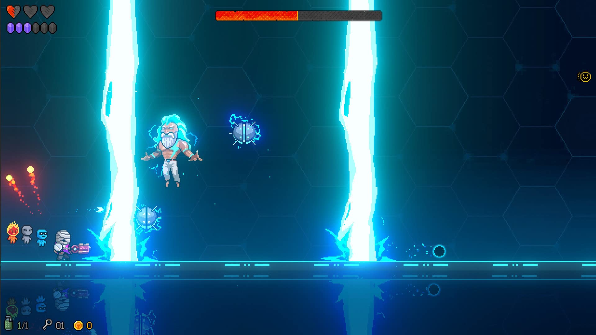 LIMITED RUN GAMES Neon Abyss - Imported Collector's Edition for Nintendo Switch/PS4 - Action Roguelike Platformer Game for Adventure & Arcade Gaming Enthusiasts