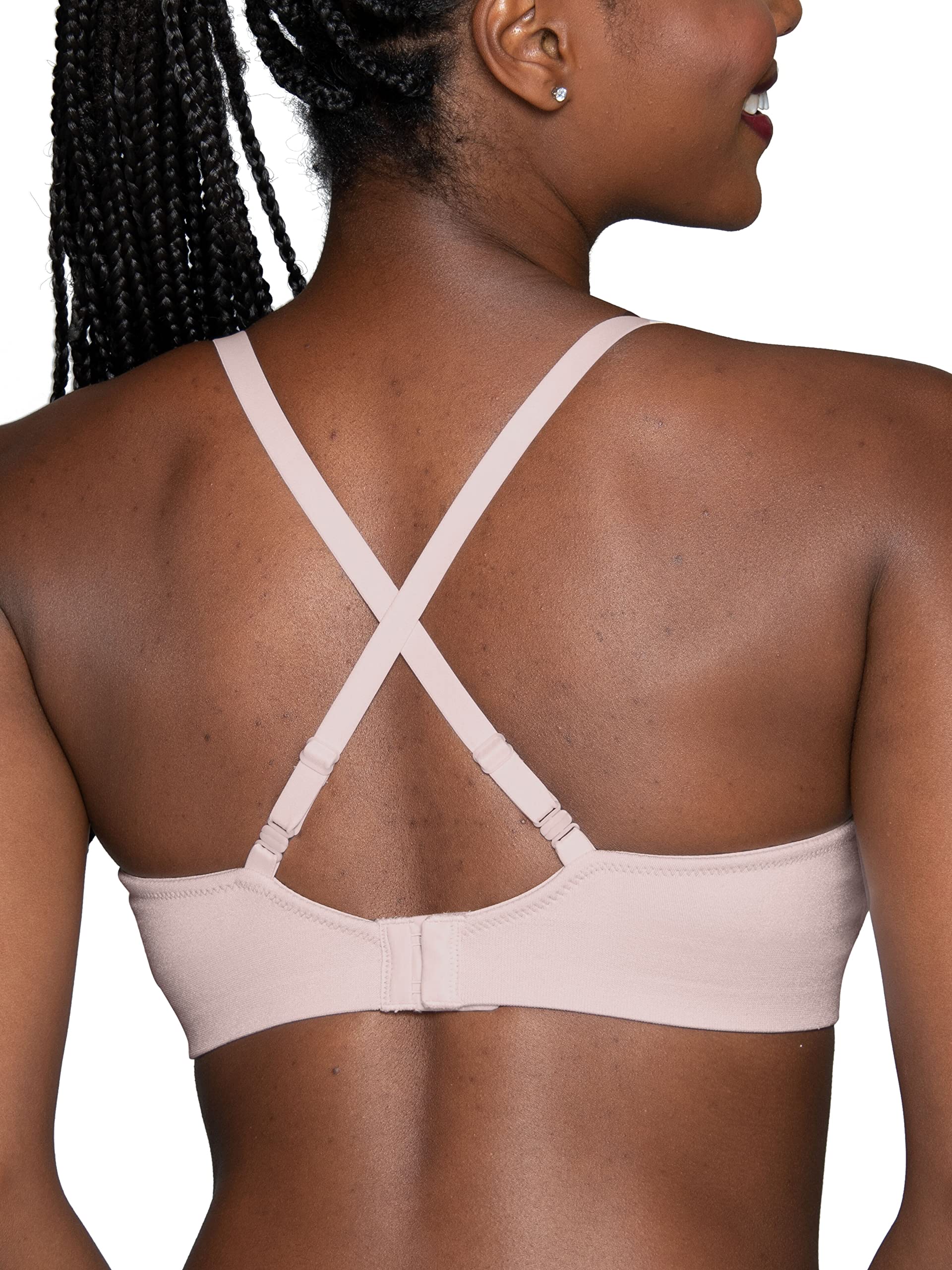 Vanity Fair Women's Beyond Comfort Seamless Back Wireless Bra - Ultra Soft Support for Everyday Wear, Yoga & Lounge