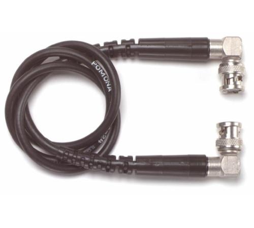 Fluke Pomona 4276 C BNC (M) Right Angle 50 Ohm Cable with Strain Relief - High Performance Test Lead for Electronics, Networking & Lab Equipment (Item# 1925623, 1925638, 1925650) | Perfect for Oscilloscopes, Signal Generators & RF Applications