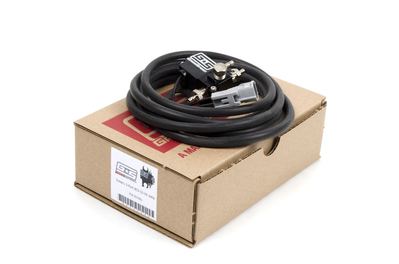 Grimmspeed 3 Port Boost Control Solenoid for 2002-2005 Subaru WRX | High Performance Turbo Upgrade | Perfect for Street Racing & Track Days