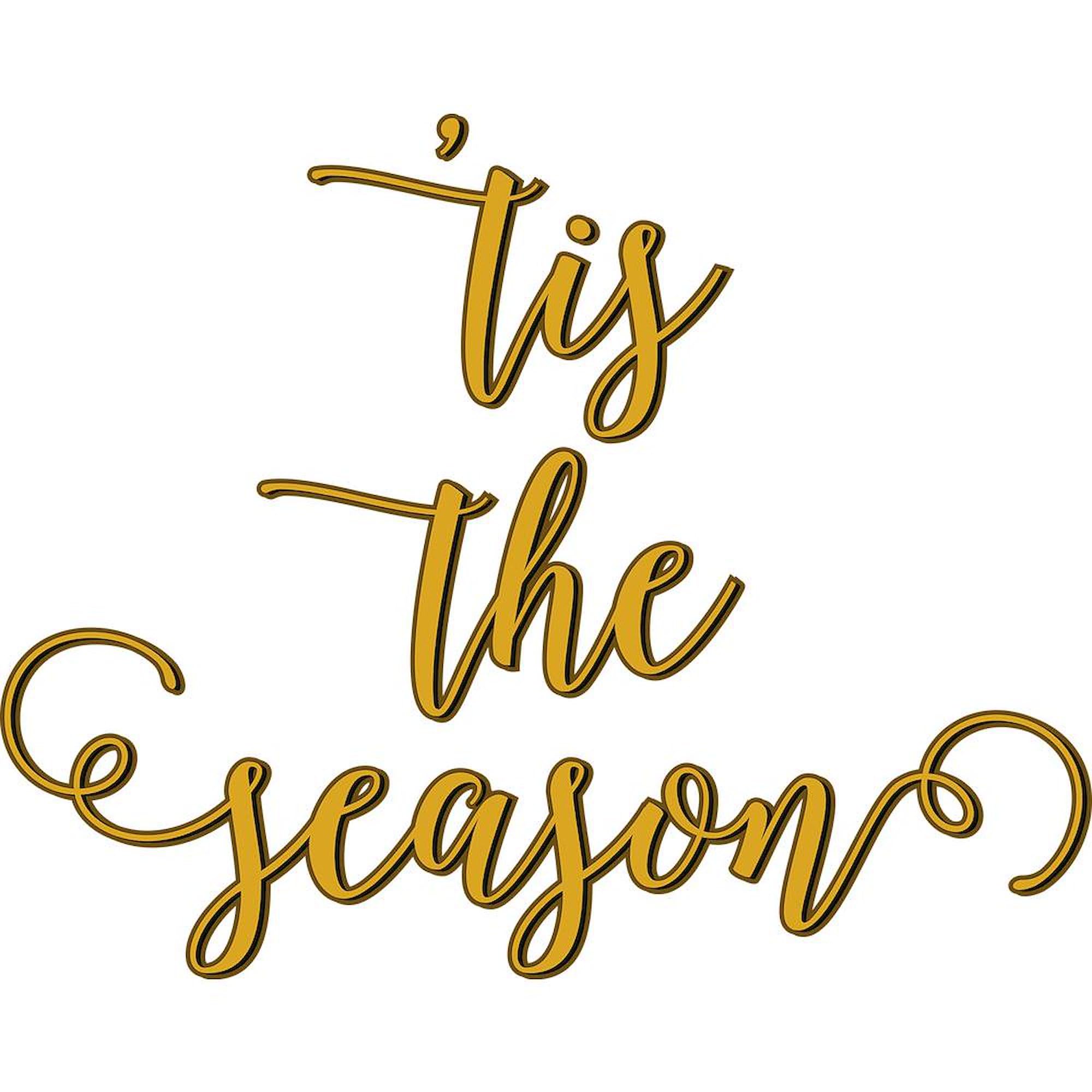 Tis The Season 11 oz Ceramic Coffee Mug (325ml) - Holiday Themed Christmas Gift for Coffee & Tea Lovers - Perfect for Office, Home & Holiday Parties