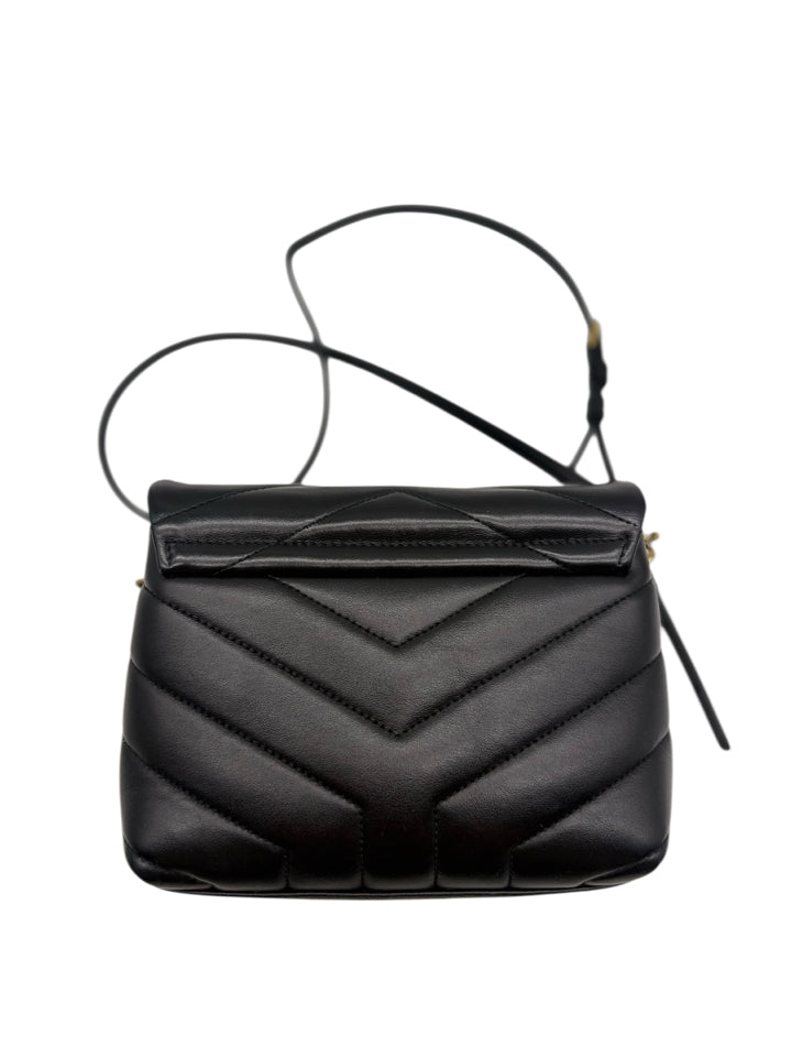 YSL Toy Loulou Small Leather Crossbody Bag for Women - Luxury Designer Shoulder Purse with Chain Strap, Perfect for Date Night, Parties & Everyday Use