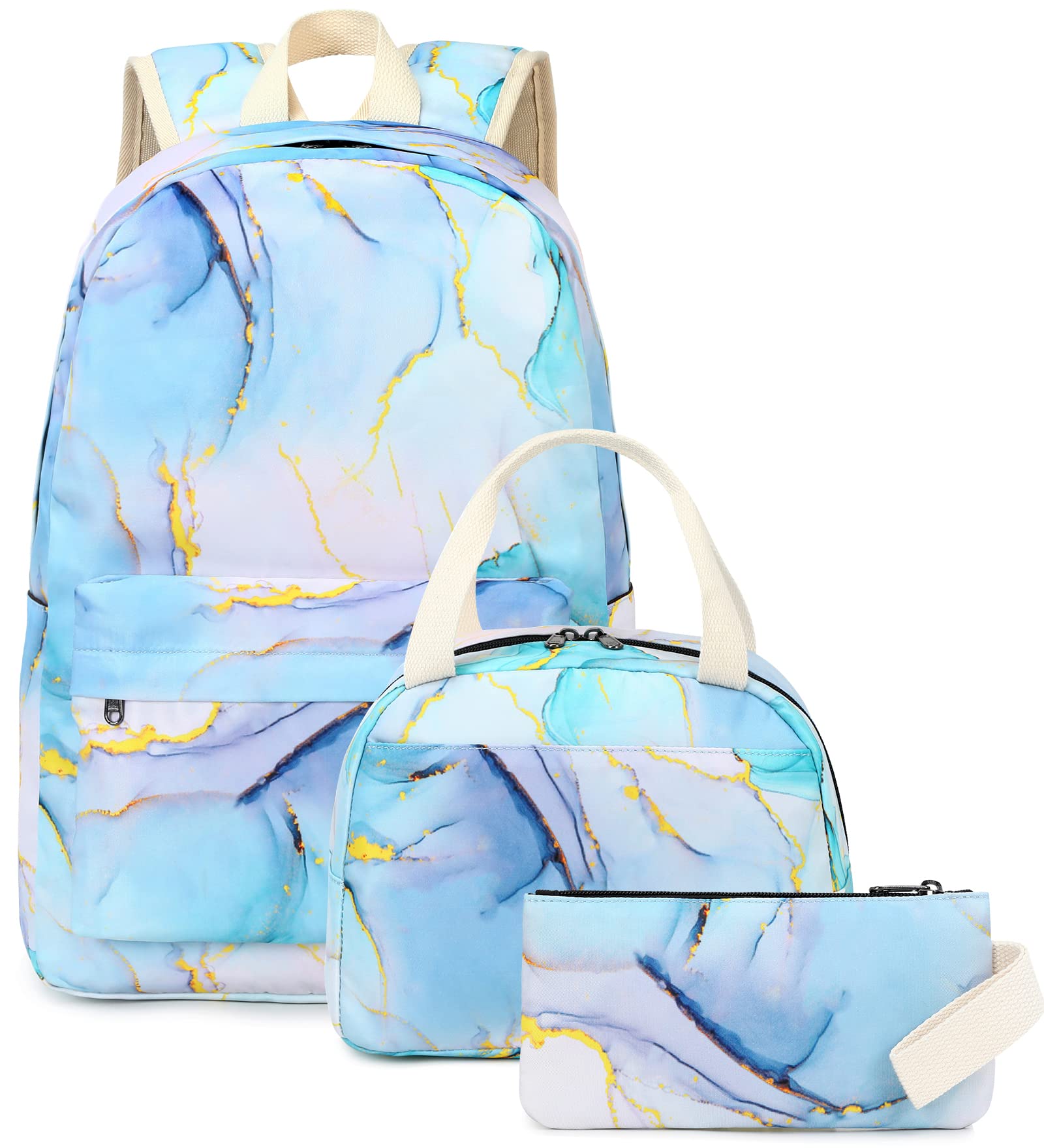 BTOOP Lightweight Canvas Backpack for Teen Girls - School & Travel