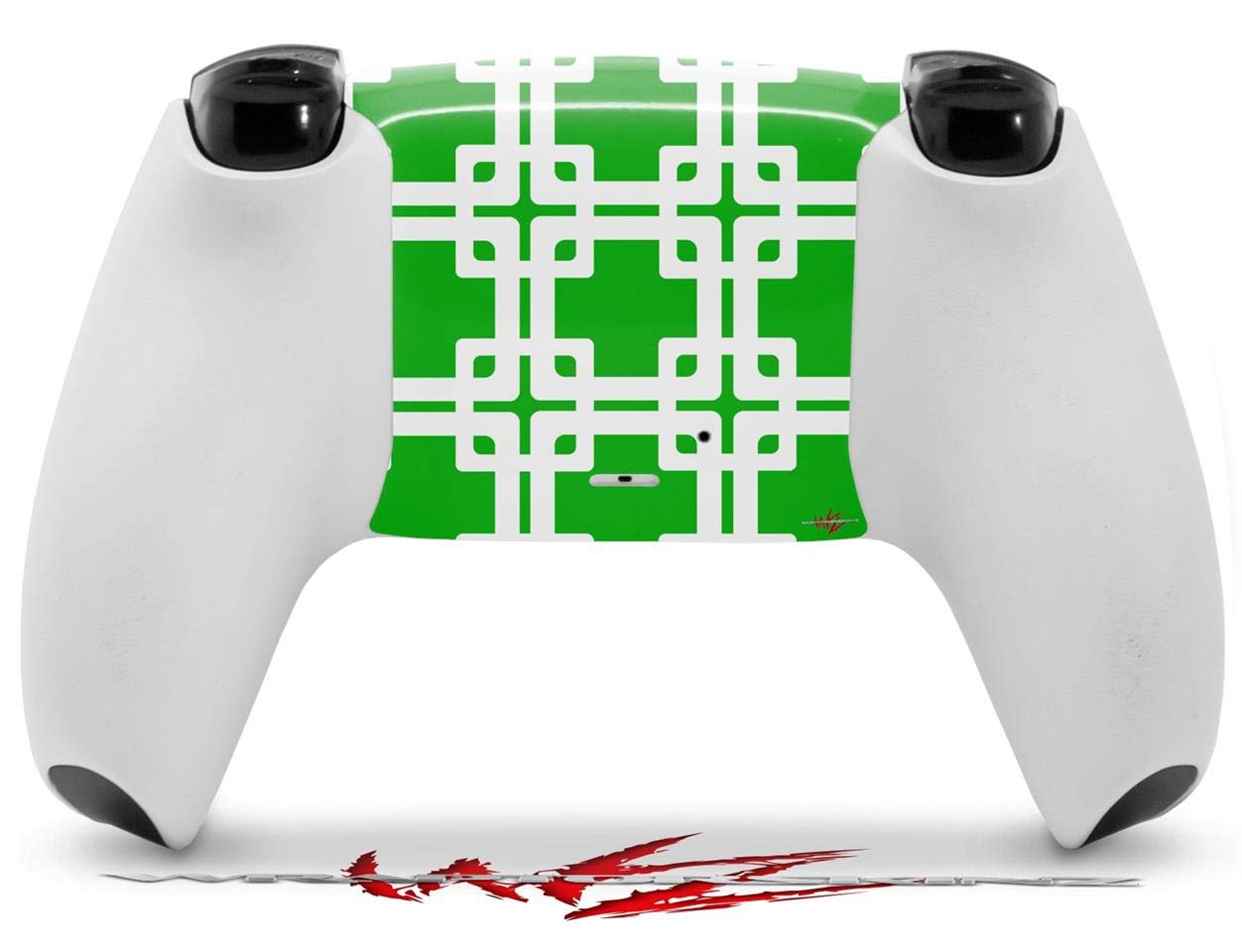 PS5 DualSense Controller Skin Wrap - Boxed Green for Gaming & Protection