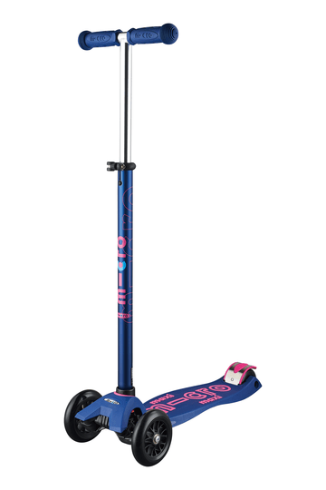 Micro Kickboard Maxi DELUXE Scooter - 3 Wheel Kick Scooter for Kids Ages 5-12 | Adjustable Height | Smooth Ride | Perfect for Commuting, School & Outdoor Fun