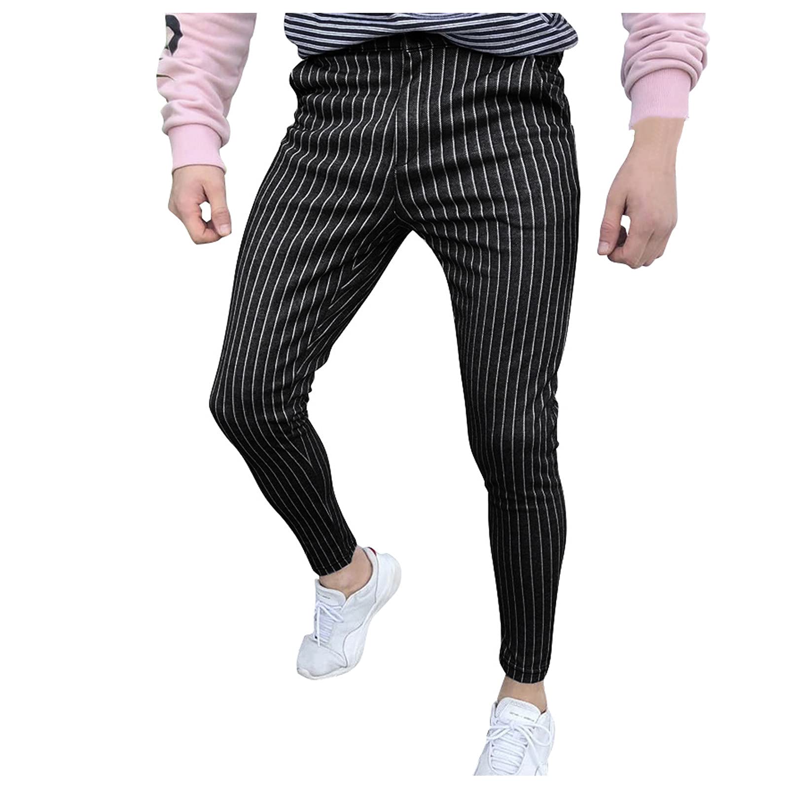 Men's Lightweight Cotton Cargo Pants - Straight Fit Casual Work Pants with Multiple Pockets | Comfortable & Durable for Outdoor, Hiking, Travel & Daily Wear