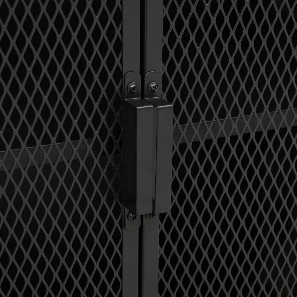 Gray Metal Storage Cabinet with MDF Top - 28.3