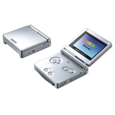 Refurbished Nintendo Game Boy Advance SP Console - Silver | Portable Retro Gaming Handheld | Perfect for Travel, Collectors & Classic Gaming Enthusiasts