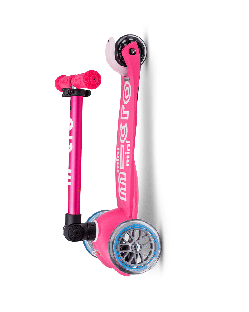 Micro Kickboard Mini Deluxe Foldable Scooter for Kids - Lightweight 3 Wheel Kick Scooter with Adjustable Handlebar - Perfect for Commuting, Park Rides & Outdoor Adventures
