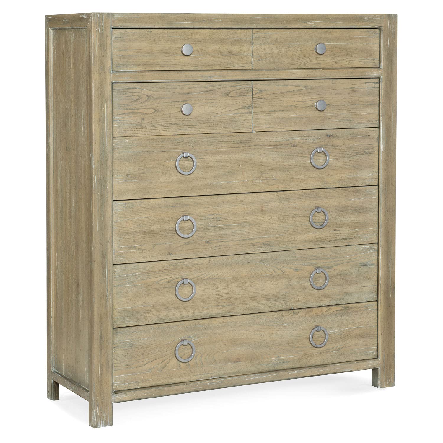 Hooker Furniture Surfrider Six-Drawer Chest - Coastal Style Bedroom Dresser for Storage & Organization | Perfect for Beach House, Guest Room & Master Bedroom Decor