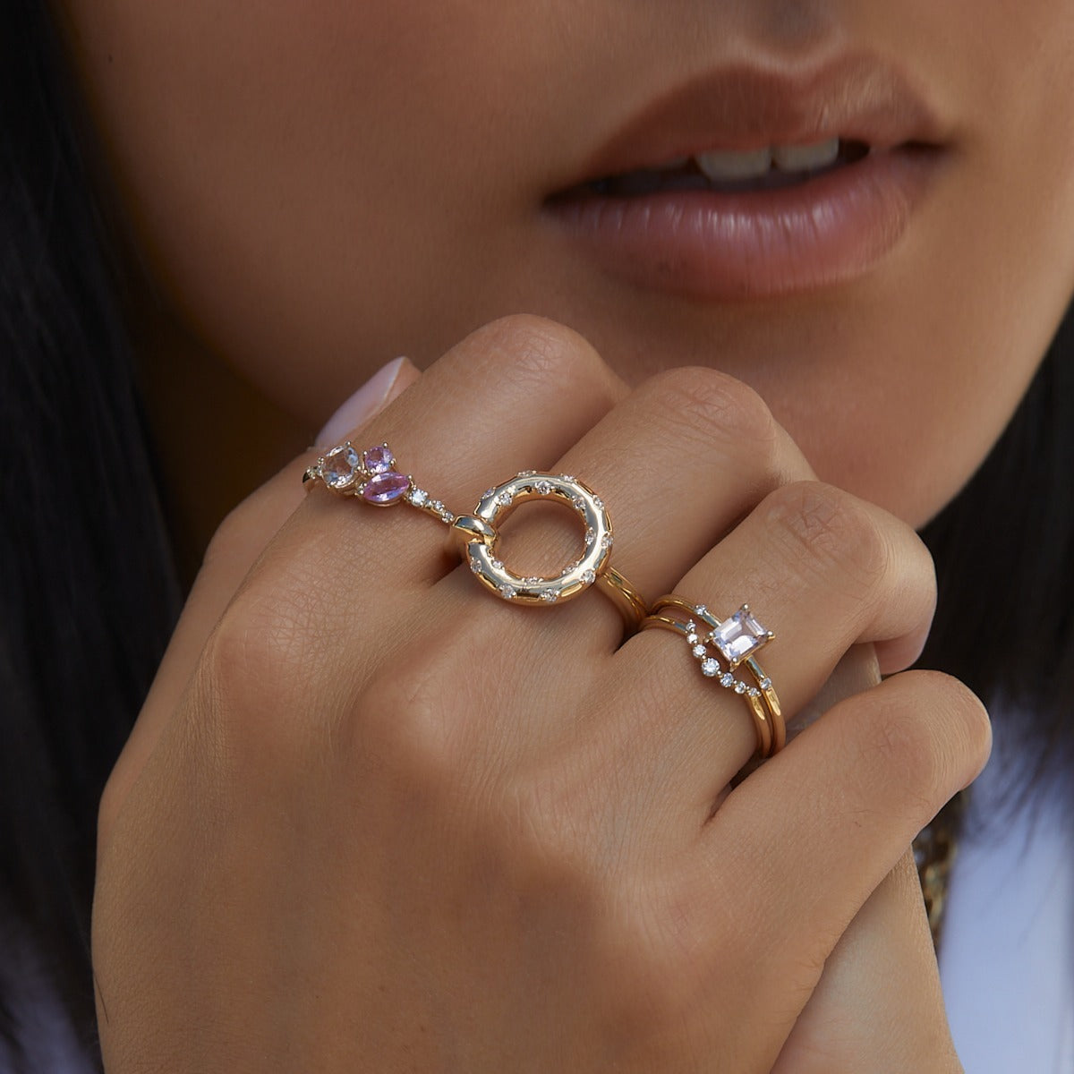 Aria Ring - Elegant & Durable Stainless Steel Ring for Women - Perfect for Everyday Wear, Gifts & Special Occasions