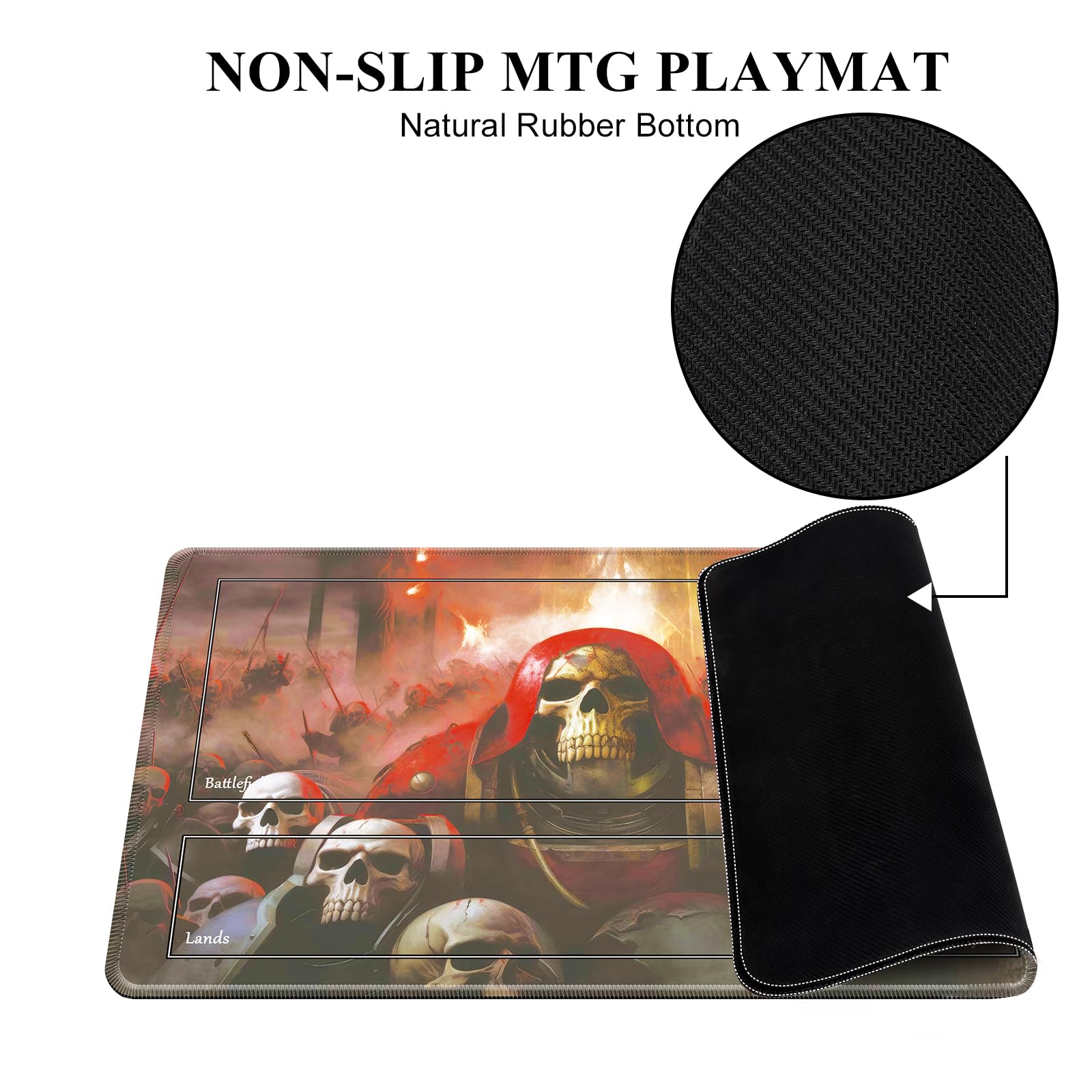 Premium MTG Playmat with Zones - 24