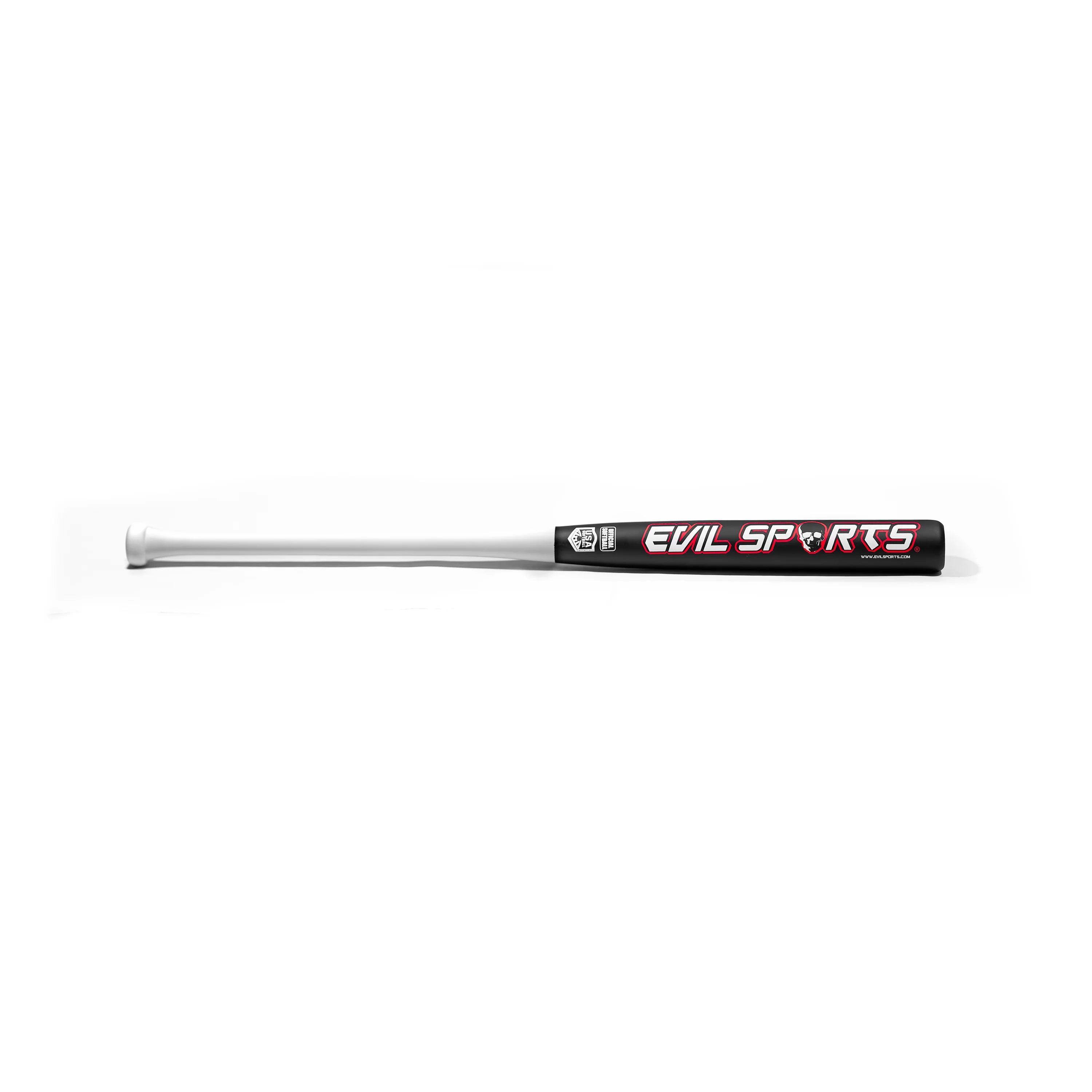 Evil Sports BamBoom OG Hybrid Wood Slowpitch Softball Bat - USA/ASA Approved for Competitive Play & Recreational Games