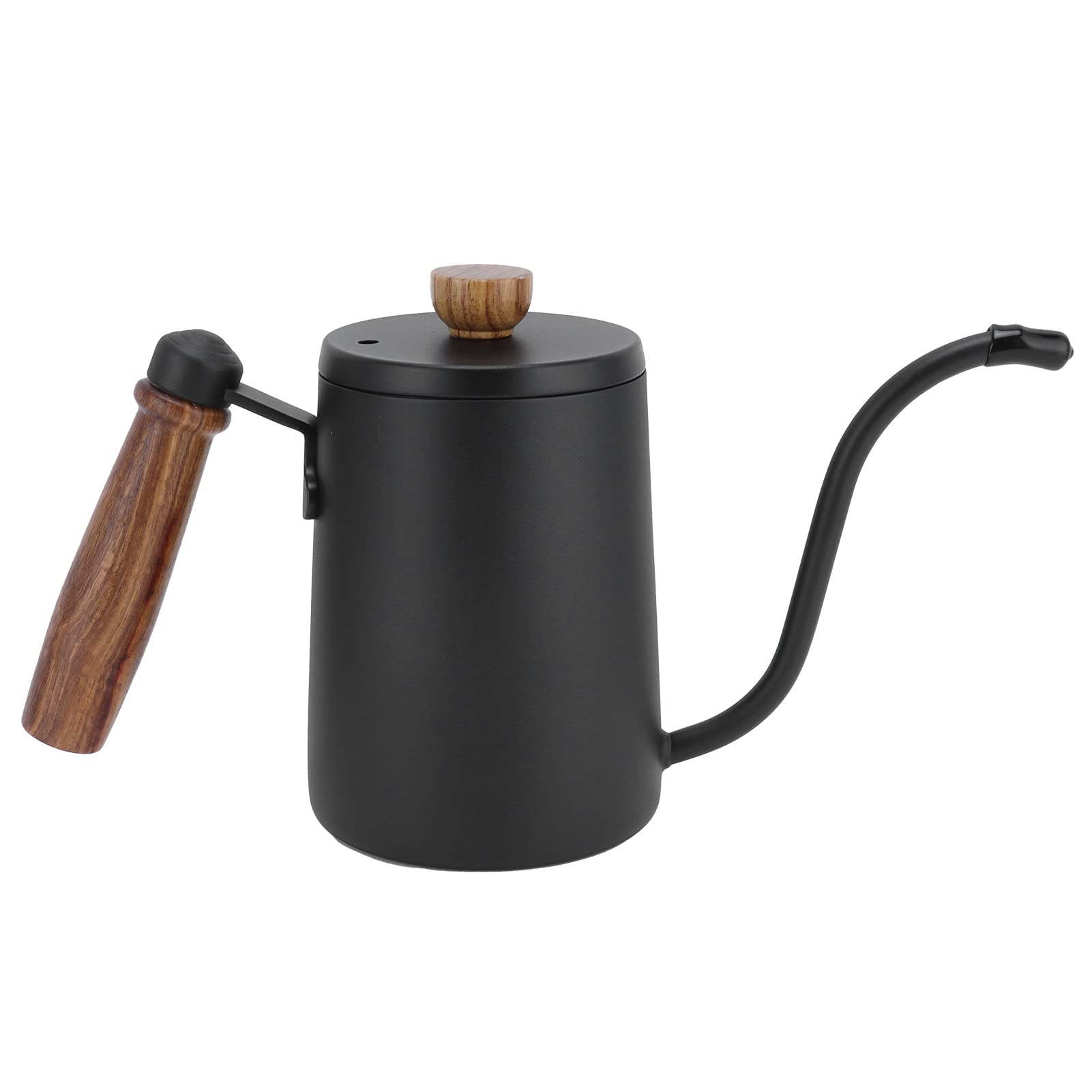 Premium 7-Piece Manual Coffee Drip Filter Kit - Black & Blue Hand Brew Coffee Maker Set for Pour Over, French Press & Cold Brew - Perfect for Home, Office & Camping Use