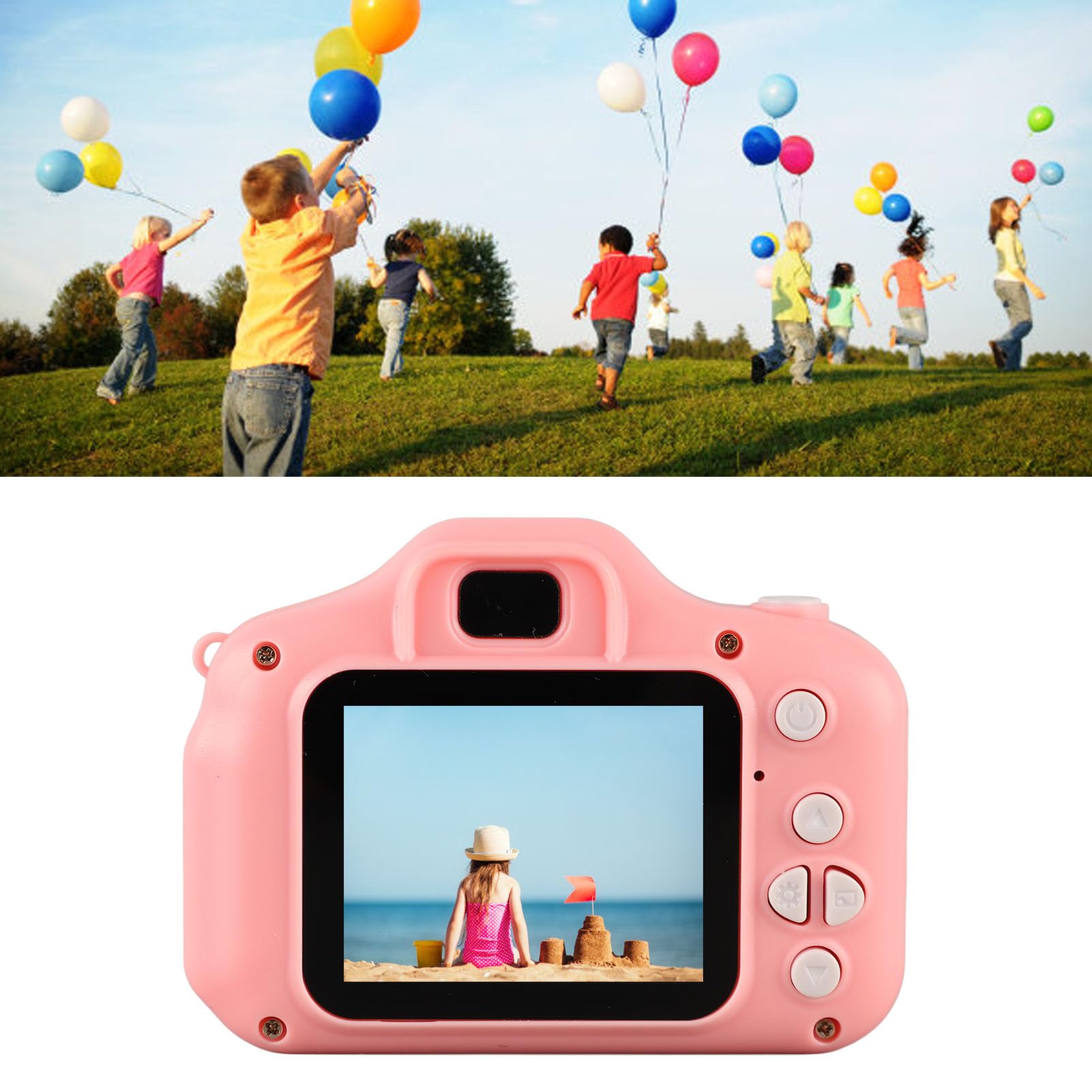 Kids Digital Camera Toy - HD Video Camera for Boys & Girls Ages 3-9 | Christmas & Birthday Gift for Toddlers | Perfect for Outdoor Adventures, Family Travel & Creative Play
