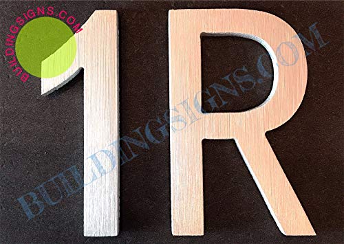 Elegant Aluminum Number 1 Door Sign - Rust-Free, Double-Sided Tape, 2.75 Inch (Brushed Silver) - Perfect for Home, Office, or Apartment Door Decoration