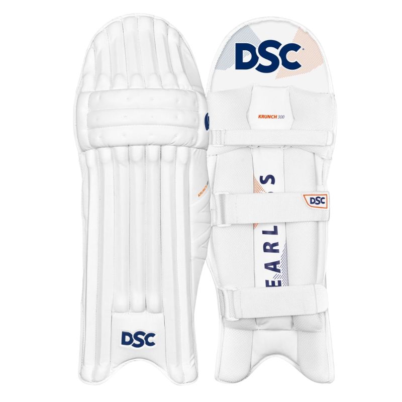 DSC Krunch 300 Cricket Batting Pads for Adults - Lightweight Protective Gear for Practice & Matches