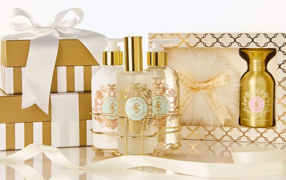 Shelley Kyle French Lavender Complete Gift Set - Relaxing Aromatherapy Kit with Essential Oil, Bath Salts & Candle - Perfect Spa Gift for Women, Mothers Day & Self Care
