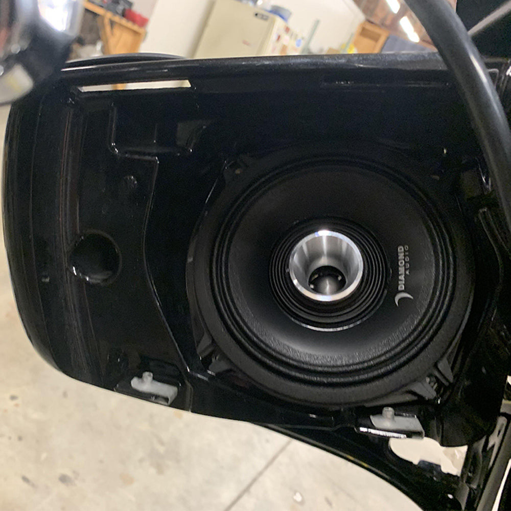 Diamond Audio MP525 300W Max (150W RMS) 5.25 Inch PRO Full Range Coaxial Car Speakers with Horn Driver - Premium Sound for Vehicles, Trucks & SUVs - Perfect for Road Trips, Commuting & Music Enthusiasts