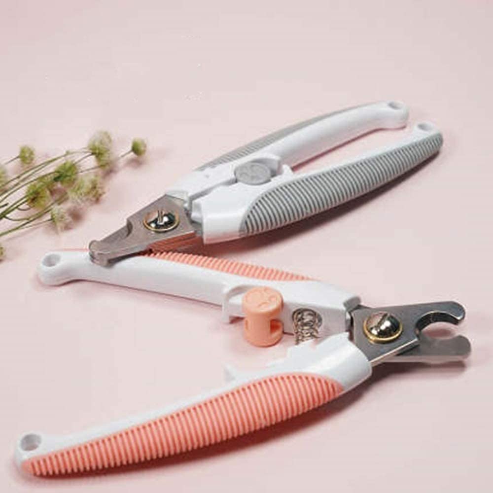 Premium Stainless Steel Dog Nail Clippers & Trimmers - Professional Pet Grooming Tool with Safety Guard for Small & Large Dogs | Durable, Sharp & Comfortable Grip | Perfect for Home Grooming & Vet Visits