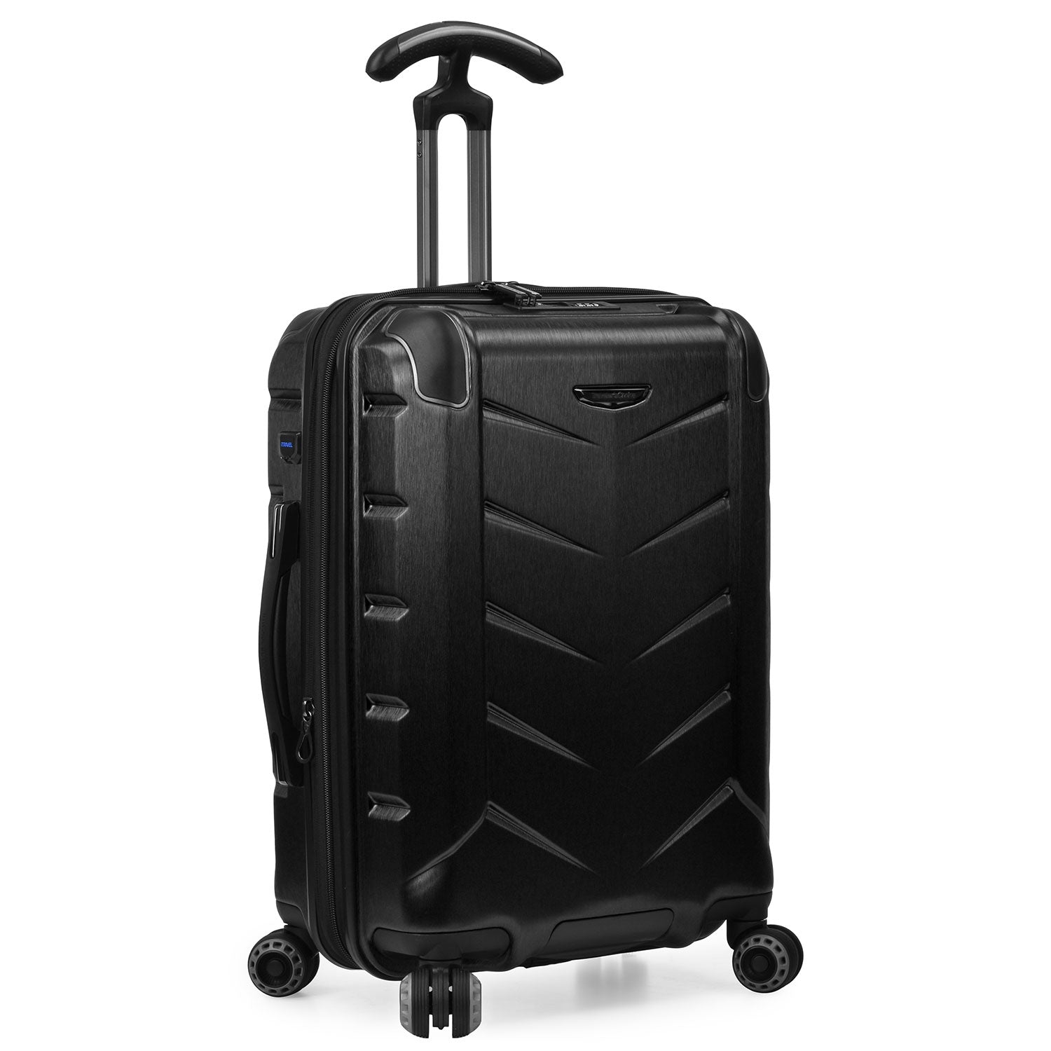 Silverwood II 3-Piece Luggage Set - Lightweight Spinner Suitcase with TSA Lock, Durable Hardshell Carry-On & Check-In Bags for Travel, Business Trips & Vacations