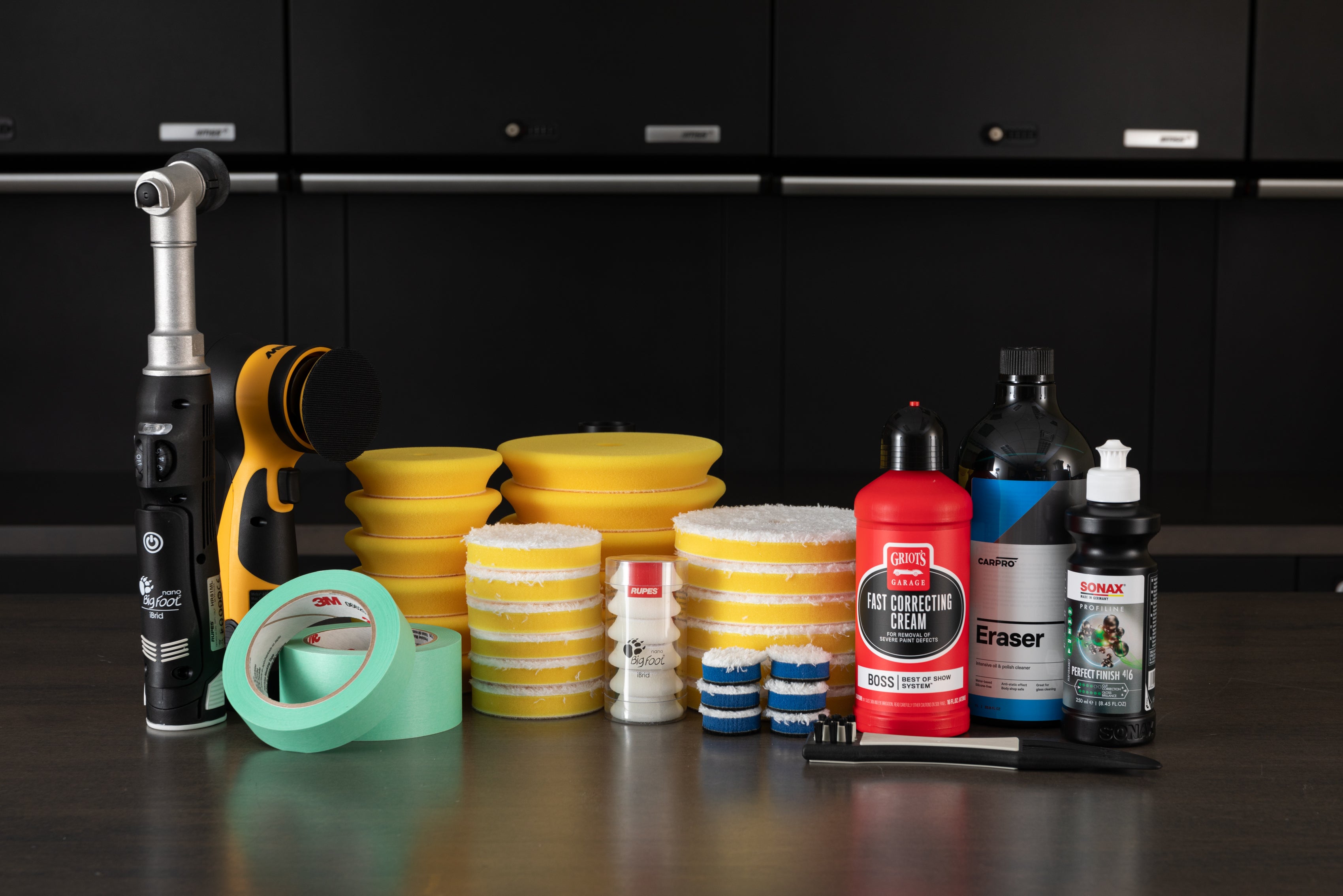Premium Car Polishing Kit - Professional Auto Detailing & Paint Correction Set for Shine & Protection - Perfect for Car Enthusiasts & DIY Detailing at Home