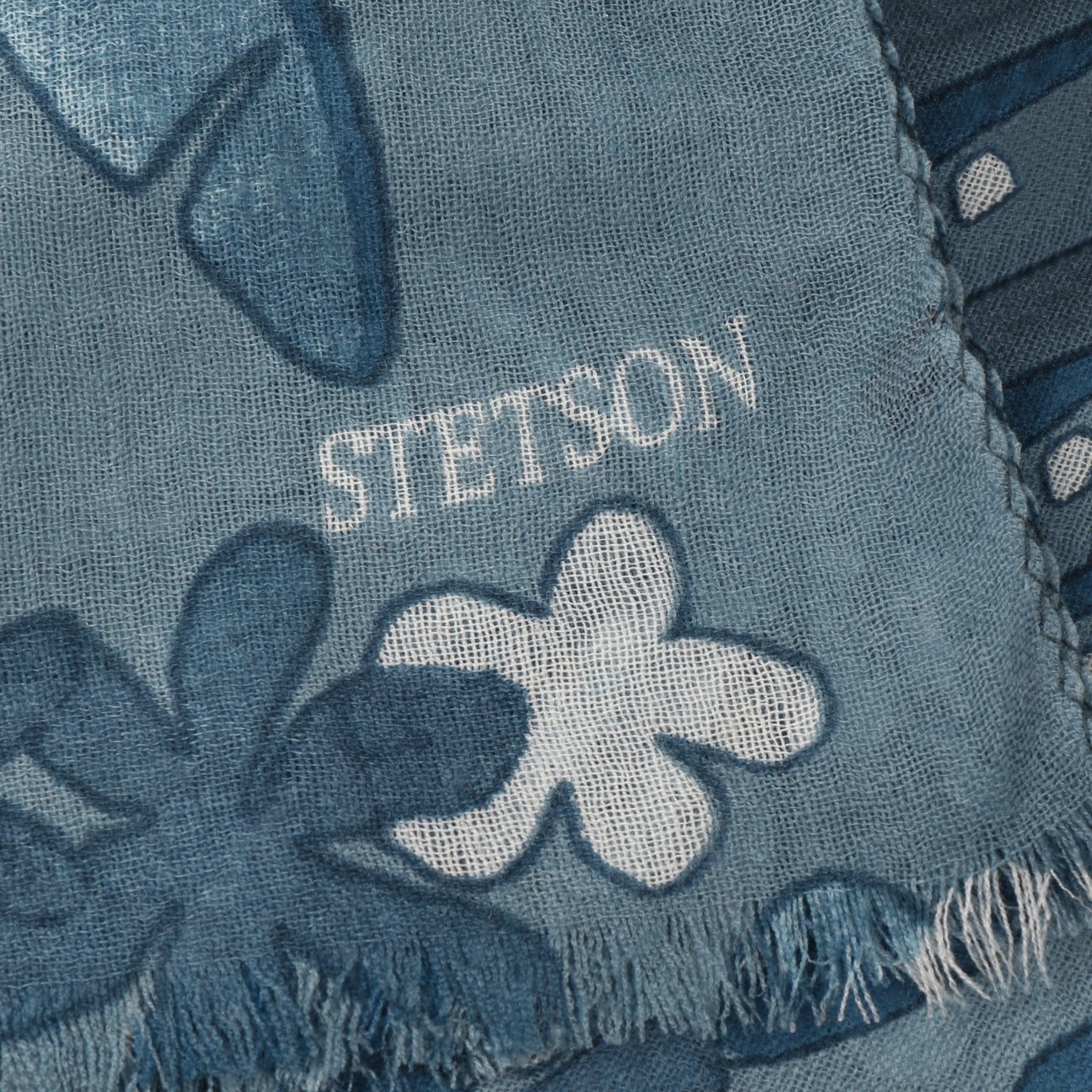 Stetson Botanicals Summer Scarf - Lightweight Floral Print Fashion Accessory for Women | Perfect for Beach Outings, Summer Weddings & Outdoor Events