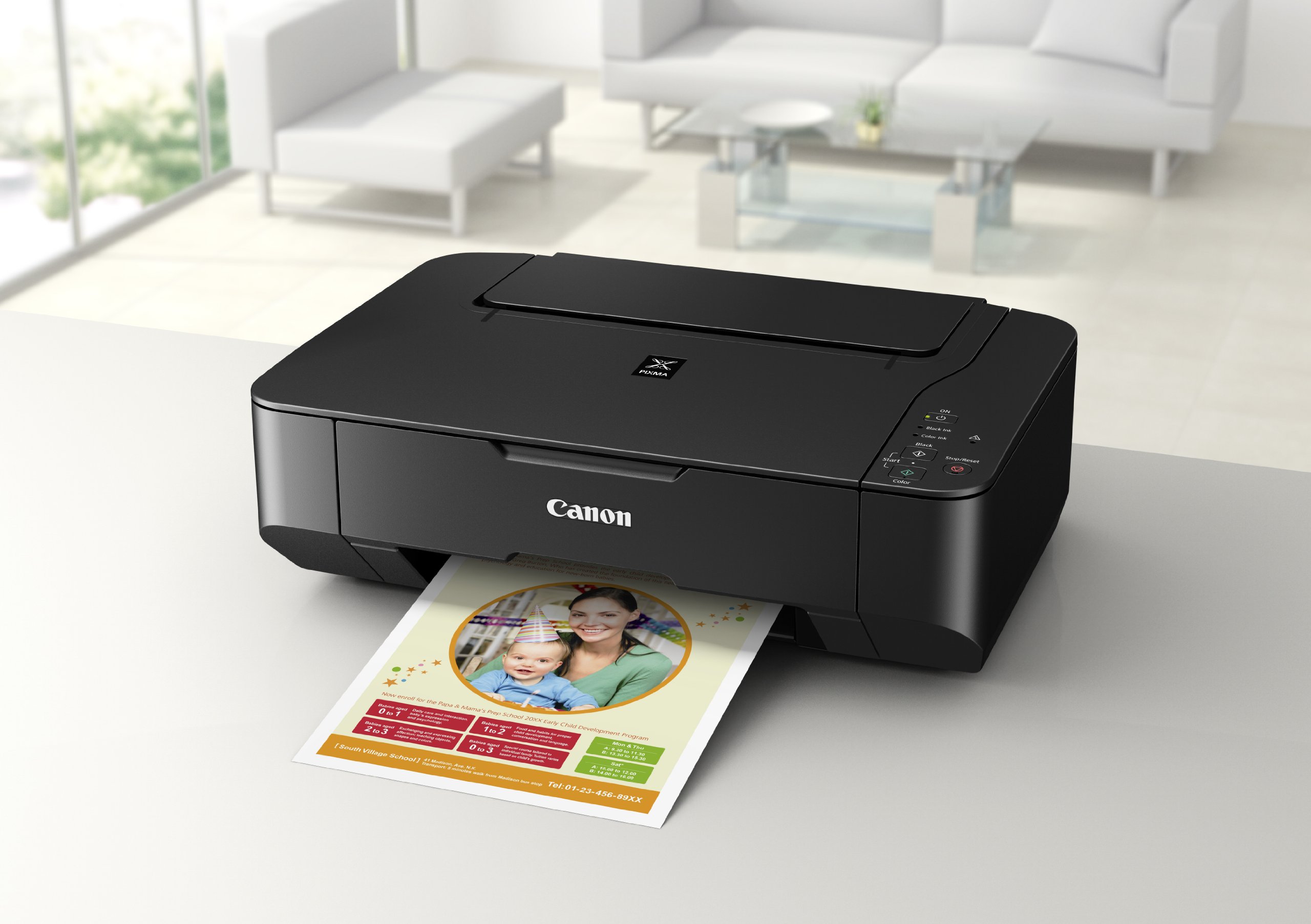 Canon PIXMA MP230 All-in-One Wireless Printer with Scanner & Copier - 6220B008AA - Perfect for Home Office, School Projects & Small Business Printing Needs