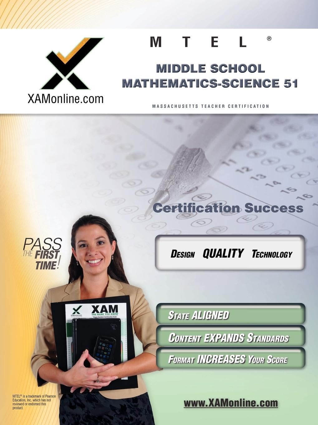 MTEL Middle School Math & Science 51 Exam Prep Book - Complete Study Guide for Teacher Certification Test | Ideal for Aspiring Educators & Professional Development
