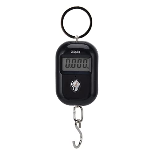 25KG Mini Portable Digital Scale - Pocket Keychain Hook Scale with Backlight for Express, Shipping & Home Use | Accurate Weighing for Packages, Luggage & Small Items