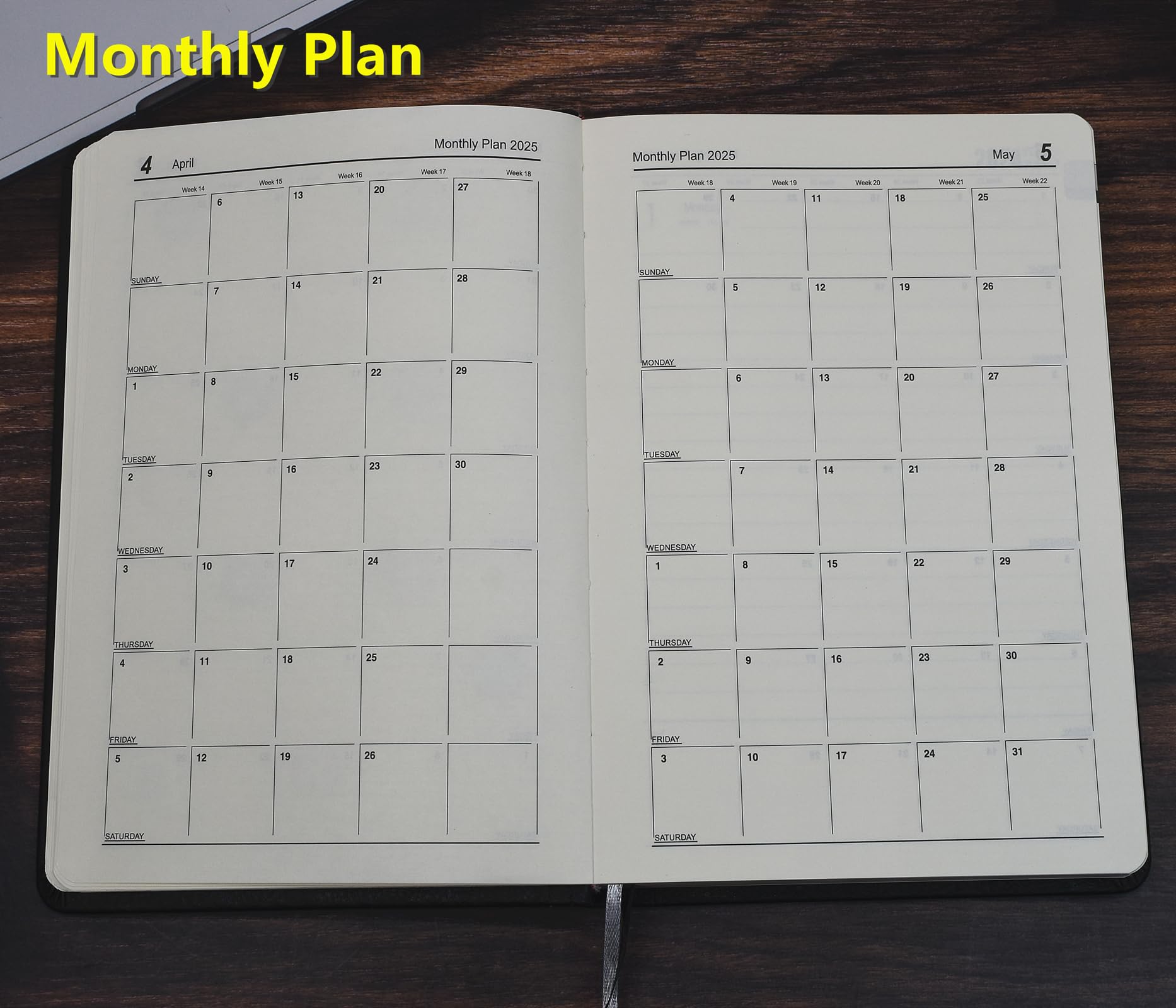 2024-2025 Academic Planner - A5 Daily Diary with Monthly Tabs (July 2024 to June 2025) | Productivity Organizer with 2 Bookmarks, Pen Loop & Inner Pocket | 21×14.5cm Pink | Perfect for Students, Teachers & Professionals