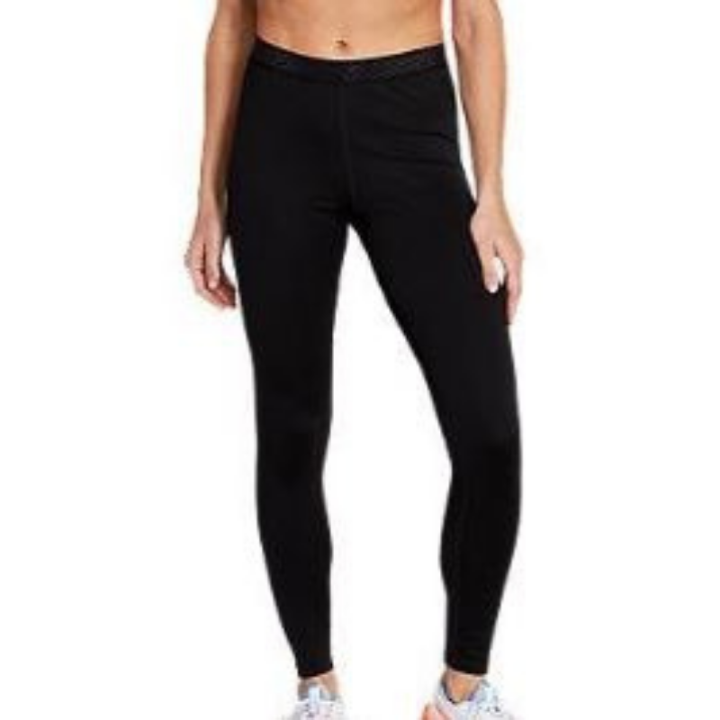 ASICS Women's Performance Black Logo Full-Length Running Tights - Gym Workout & Yoga Activewear