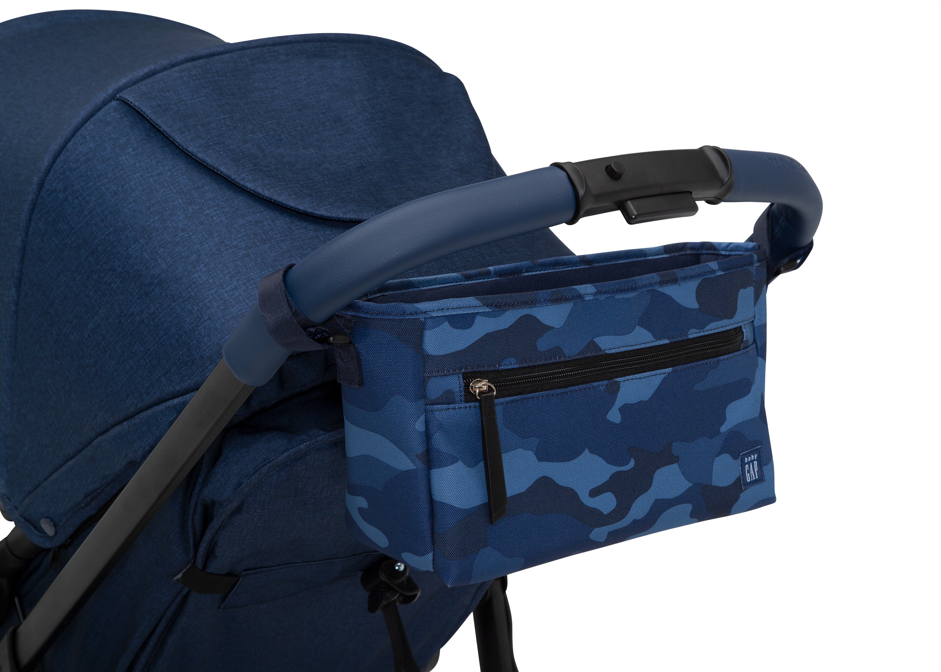 BabyGap 2-in-1 Convertible Carriage Stroller for Newborns & Toddlers - Lightweight Travel System for Shopping, Walks & Airplane Travel