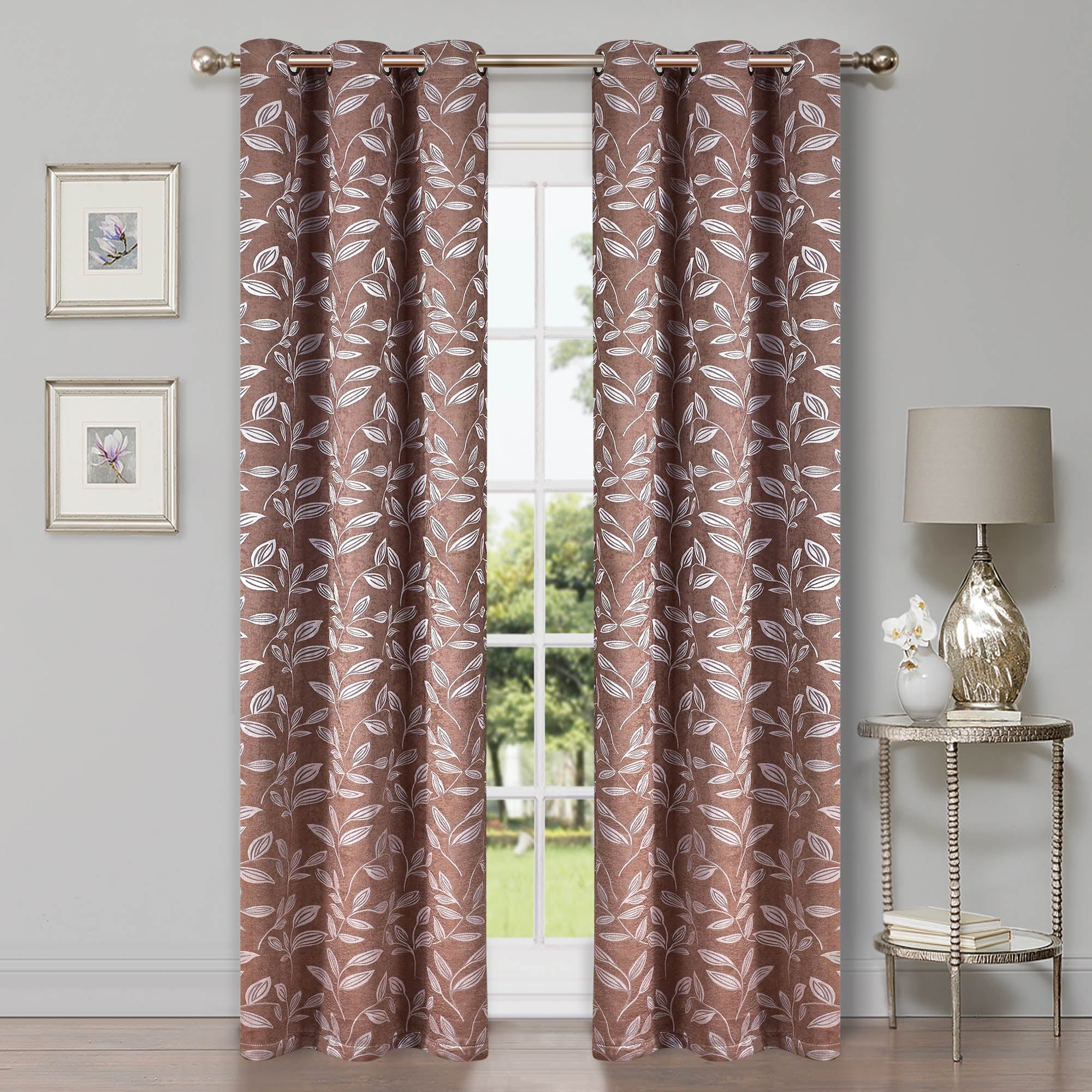 Machine Washable Blackout Curtains for Bedroom - Thermal Insulated Room Darkening Window Drapes (Set of 2 Panels) - Perfect for Nursery, Home Theater & Light Sleepers