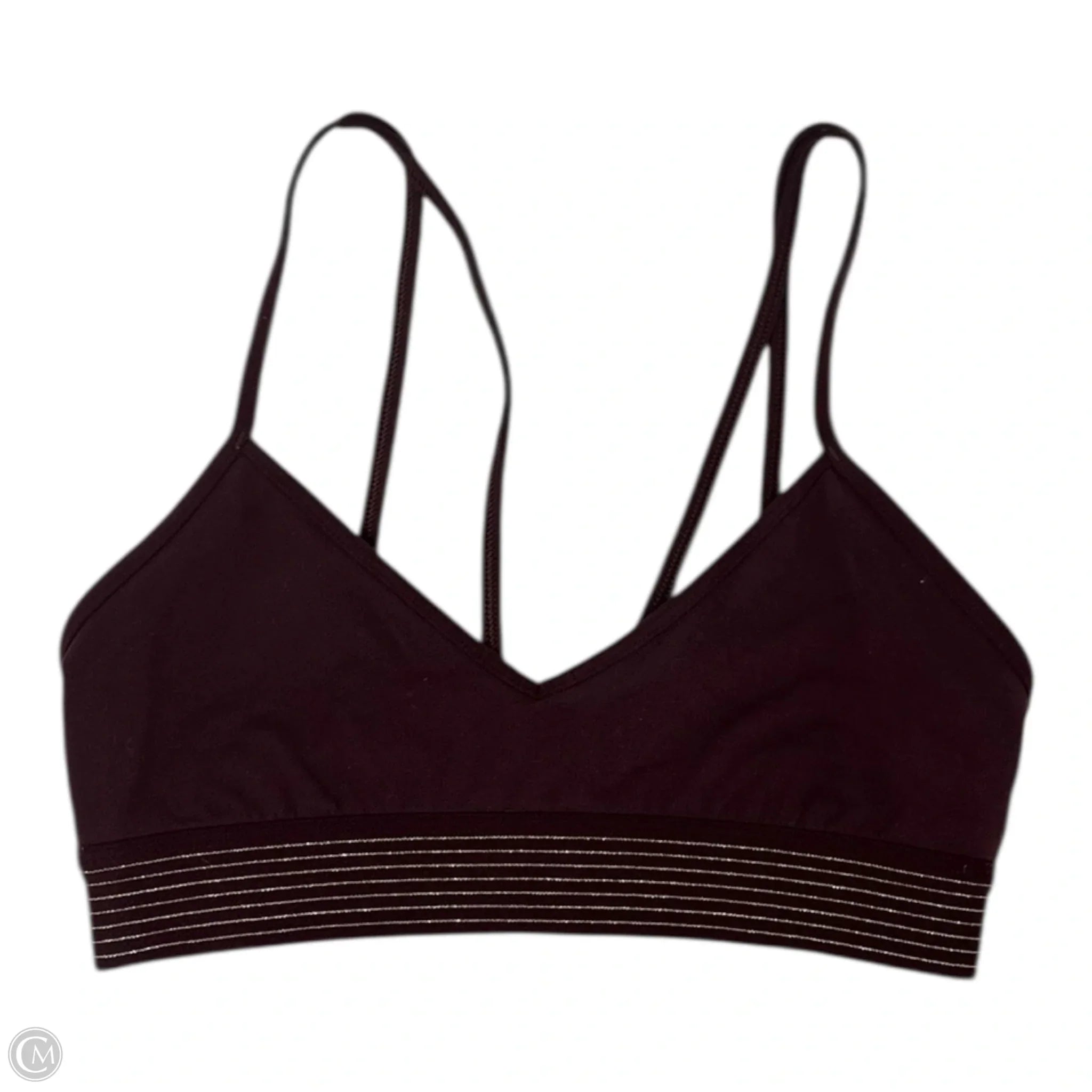 Lululemon Women's Red Athletic Sports Bra Size S - High Support Workout Top for Running, Yoga & Gym