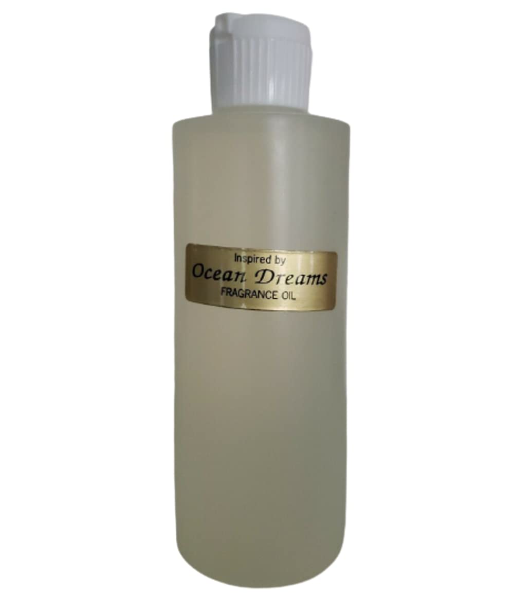 Ocean Dreams Women's Fragrance Oil - 4 oz Pure Uncut Perfume & Cologne for Long-Lasting Scent | Body Oil for Daily Wear, Aromatherapy & Gift Giving