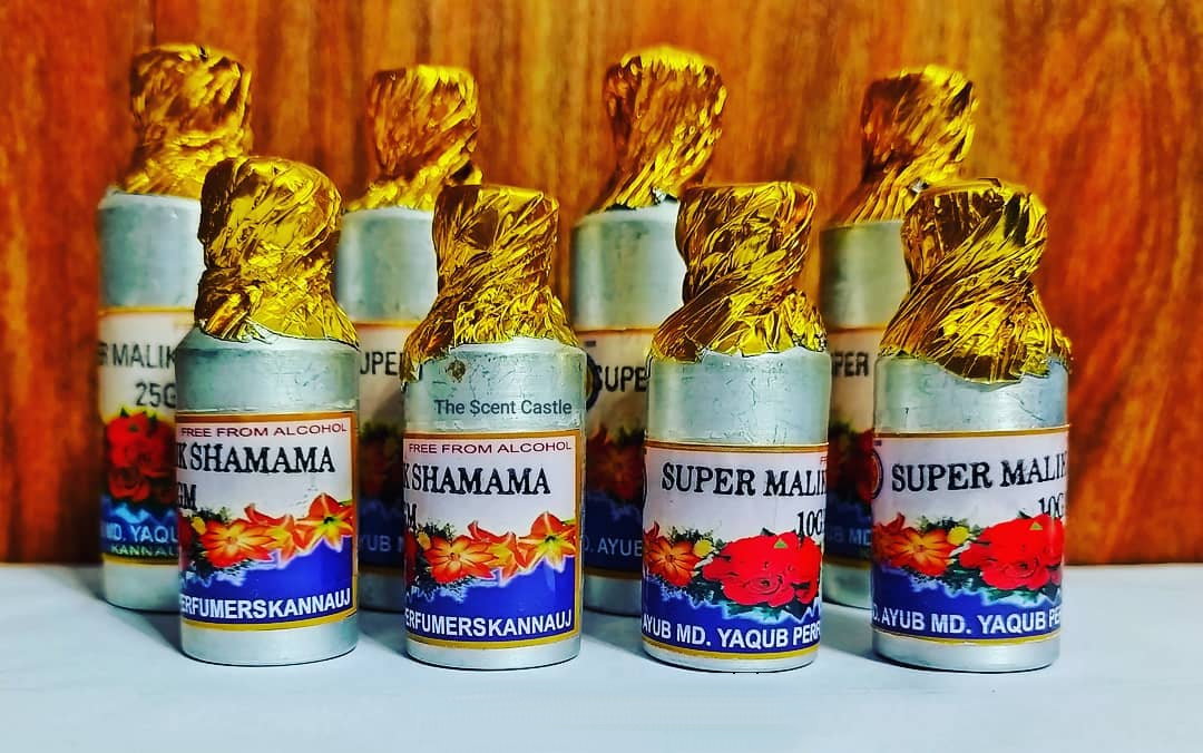 Premium Super Malik Shamama Attar Perfume Oil by S.Md.Ayub Md. Yaqub - Authentic Indian Fragrance from Kannauj - All Sizes Available - Perfect for Meditation, Spiritual Practices & Special Occasions