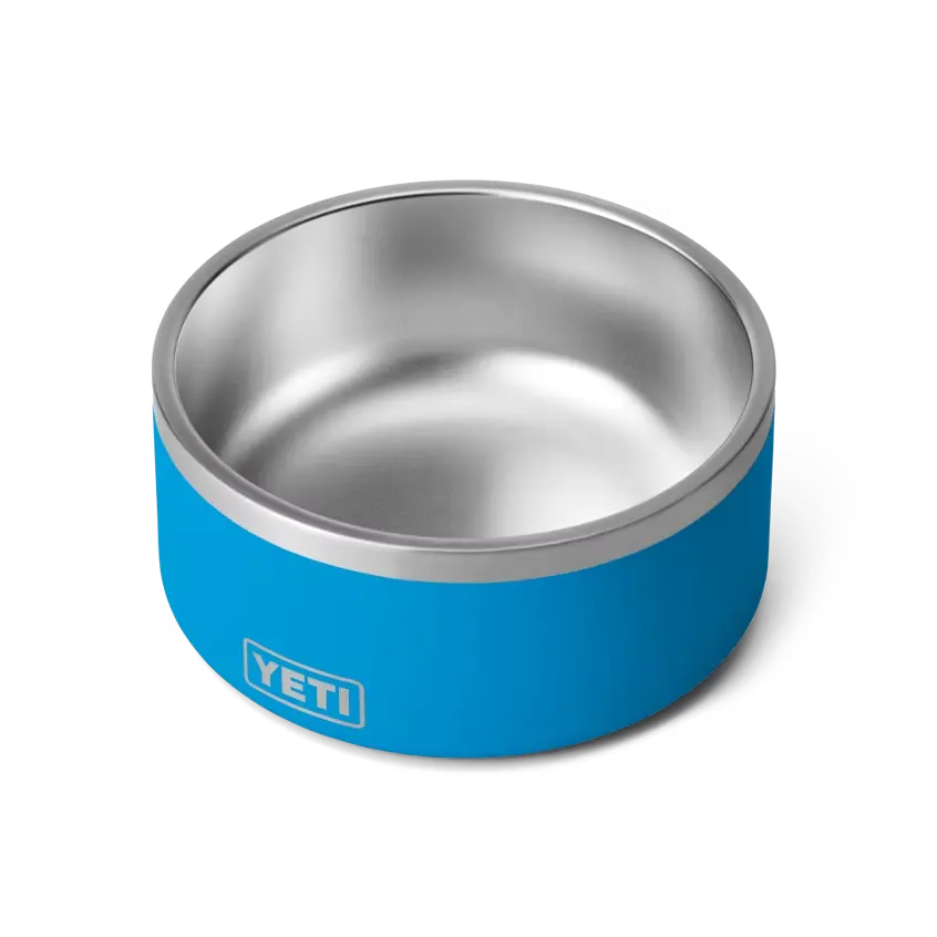 Premium Stainless Steel Boomer 8 Dog Bowl - Non-Slip, Raised Design for Large Breed Dogs - Perfect for Indoor, Outdoor, and Travel Use