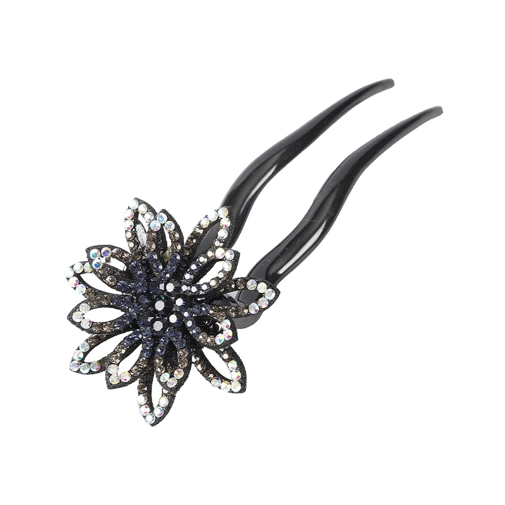 Vintage Rhinestone Hairpins - Elegant Hair Sticks & Barrettes for Women | Perfect for Weddings & Parties