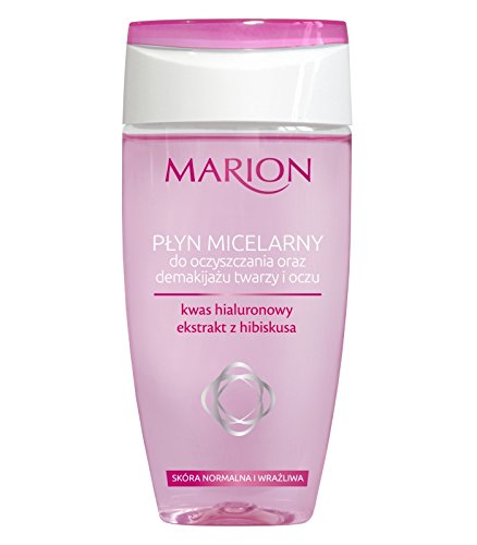 MARION Micellar Cleansing Water for Face & Eye Makeup Removal - Gentle for Normal & Sensitive Skin (150ml) | Daily Makeup Remover & Skin Refresher