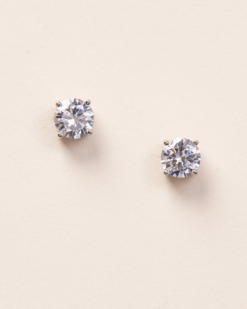 Blake CZ Stud Earrings for Women - Sparkling Cubic Zirconia Earrings, Hypoallergenic & Comfortable - Perfect for Daily Wear, Parties & Gifts
